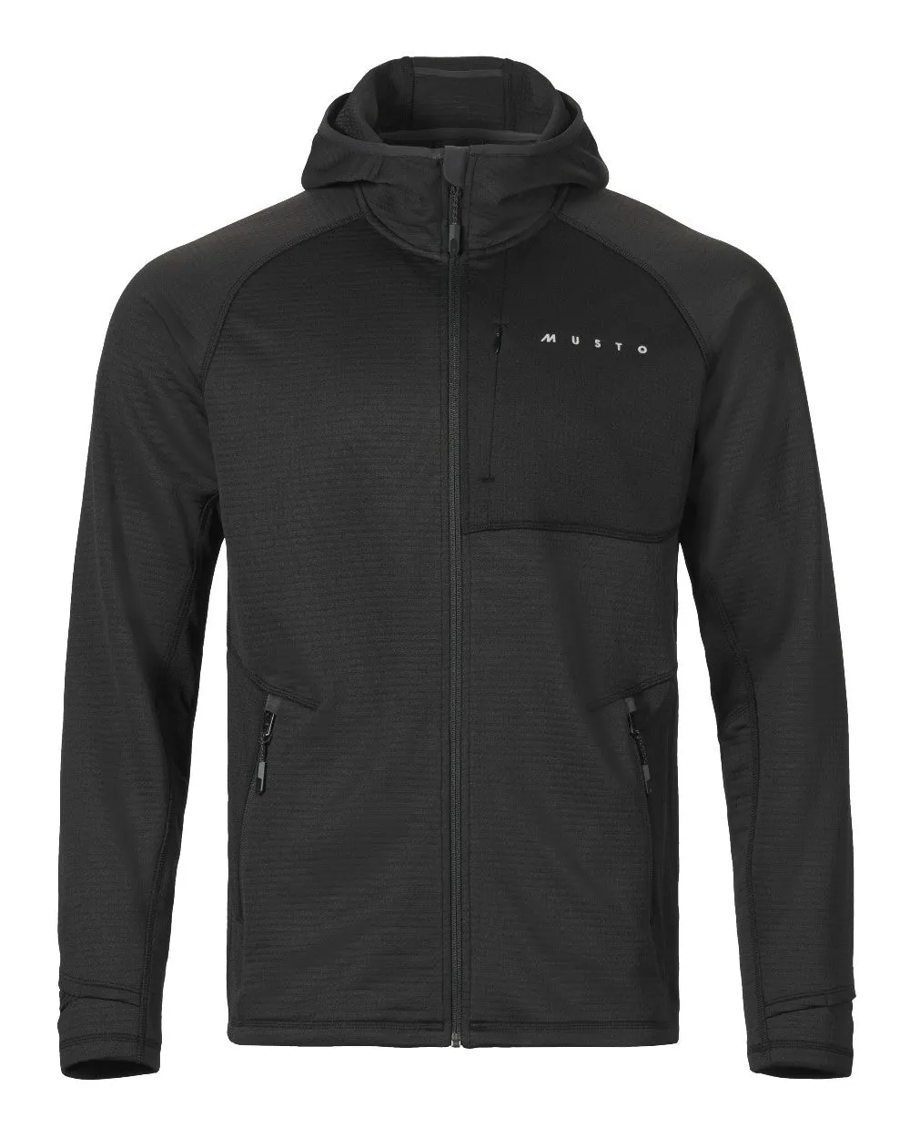 Musto Mens Evo Thermal Hooded Technical Fleece Jacket River Core