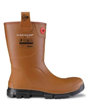 Impact Guard Dunlop Purofort RigPRO Full Safety Fur Lining Wellingtons