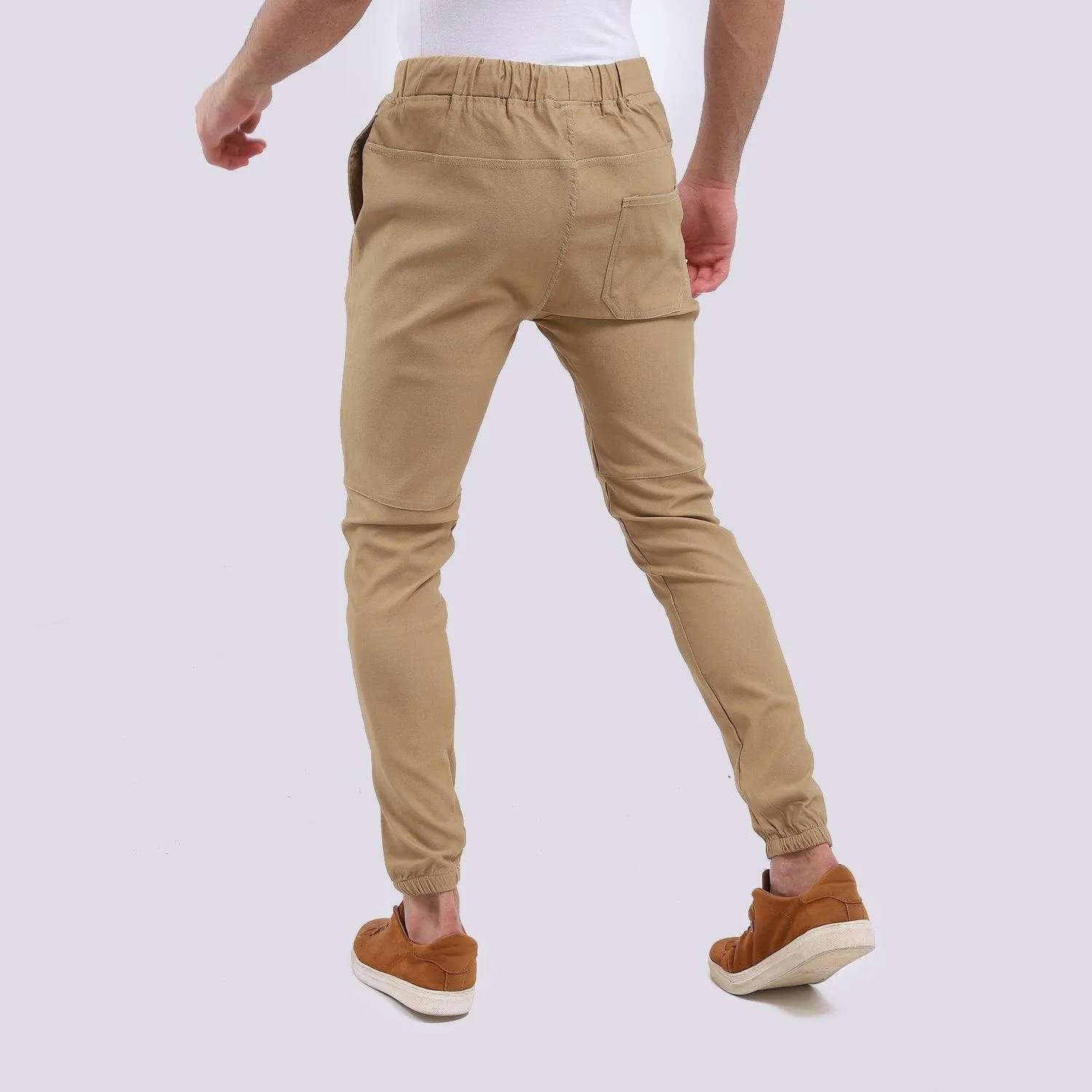 Gabardine -Side Zipped Pockets Pants Temperature Regulating Weather Flex
