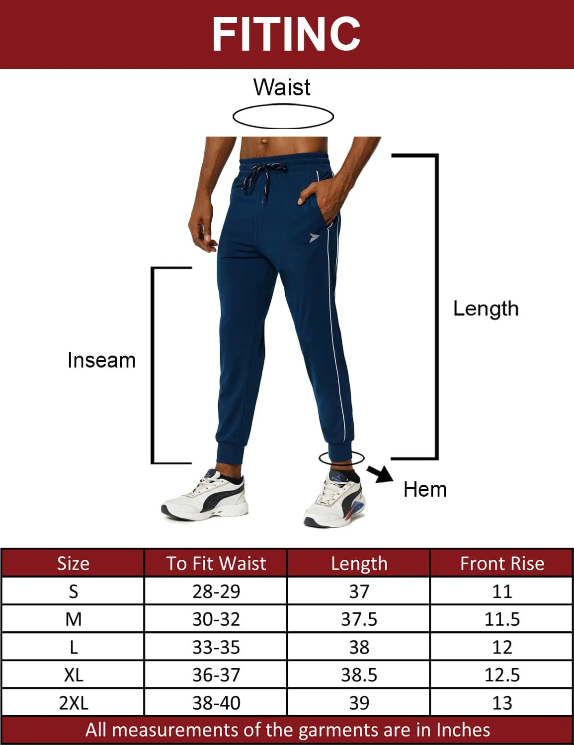 Comfort Stretch All weather Tapered Jogger with Pockets - Airforce