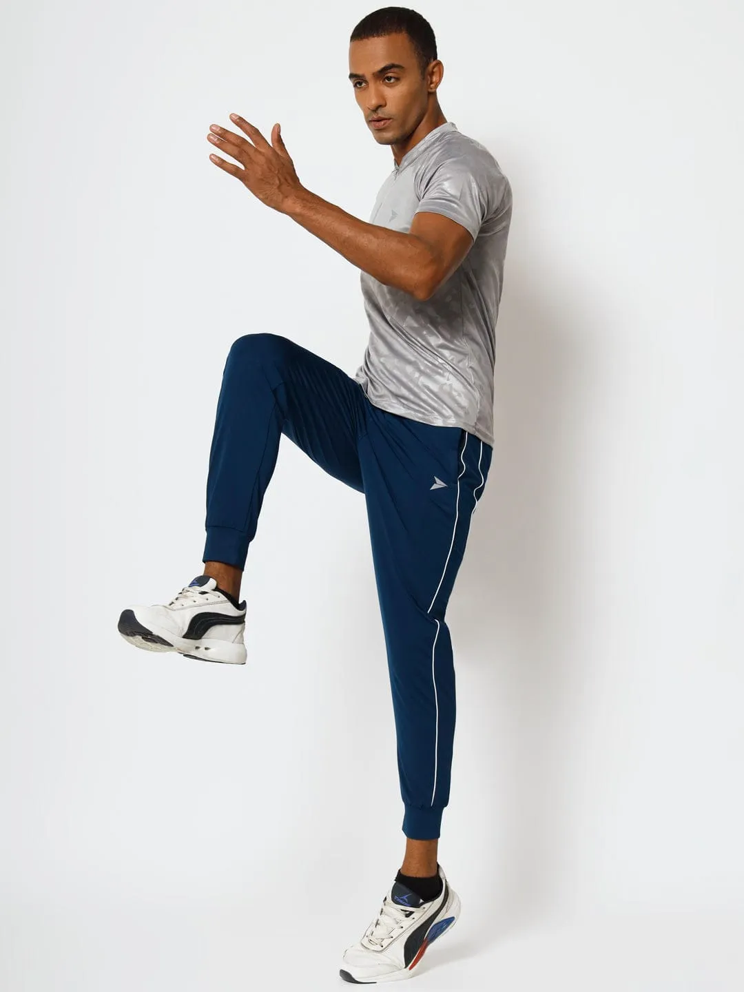 Tapered Jogger with Pockets - Airforce Warm Layer windproof
