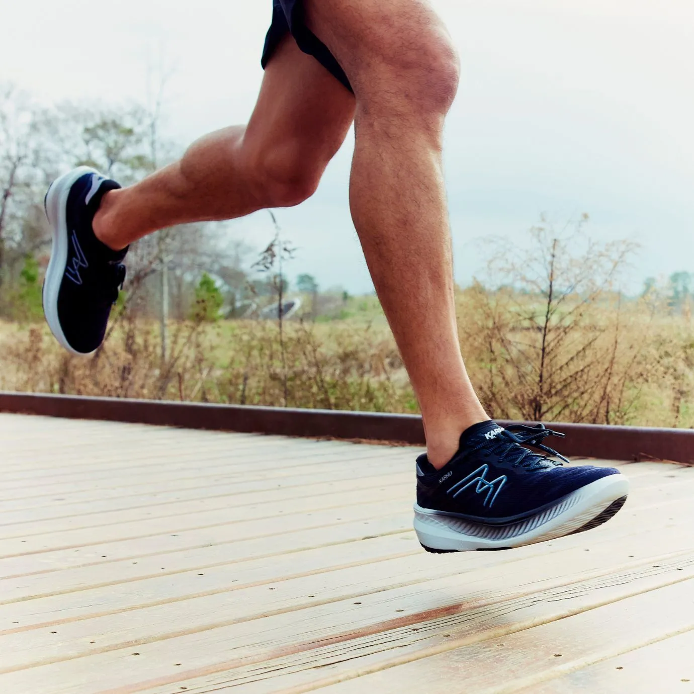 MEN'S FUSION 4.0 HIVO - BLACK / STORMY WEATHER Bone Aid