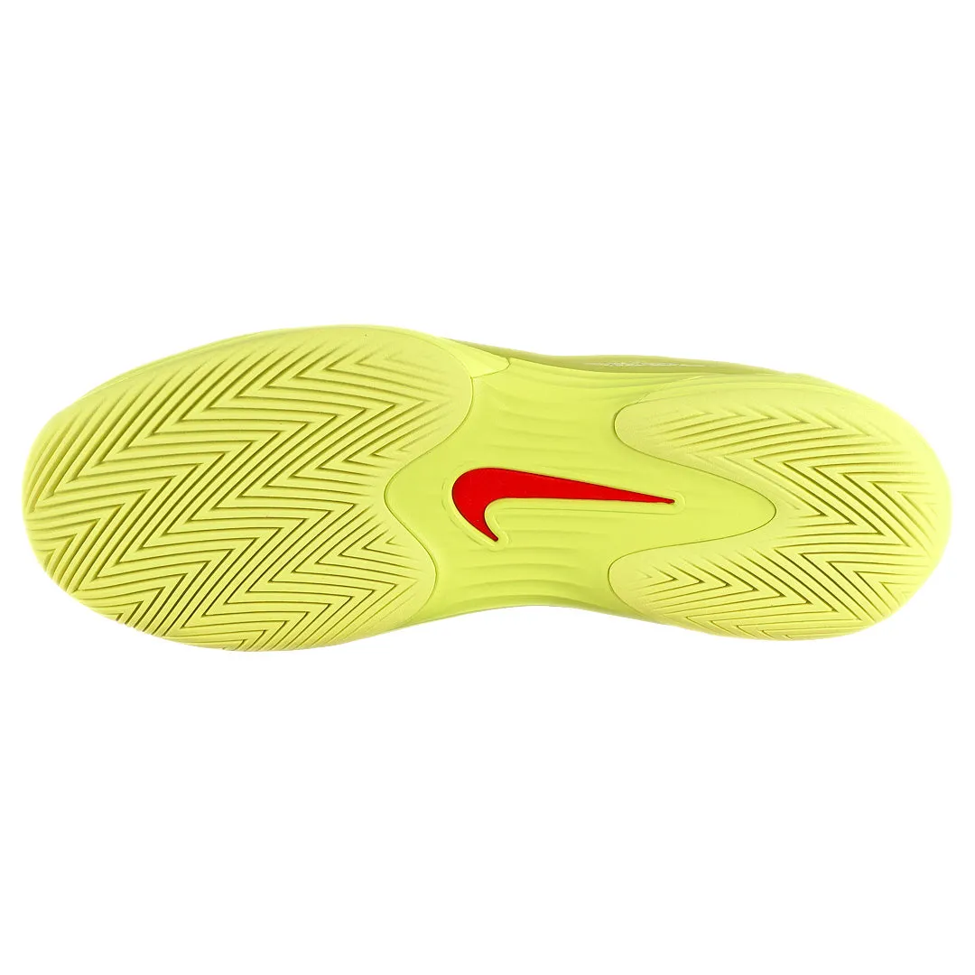 Nike Men's Air Zoom Vapor 12 Hypersmash - Light Lemon Twist/Black Micro Perforation Airflow