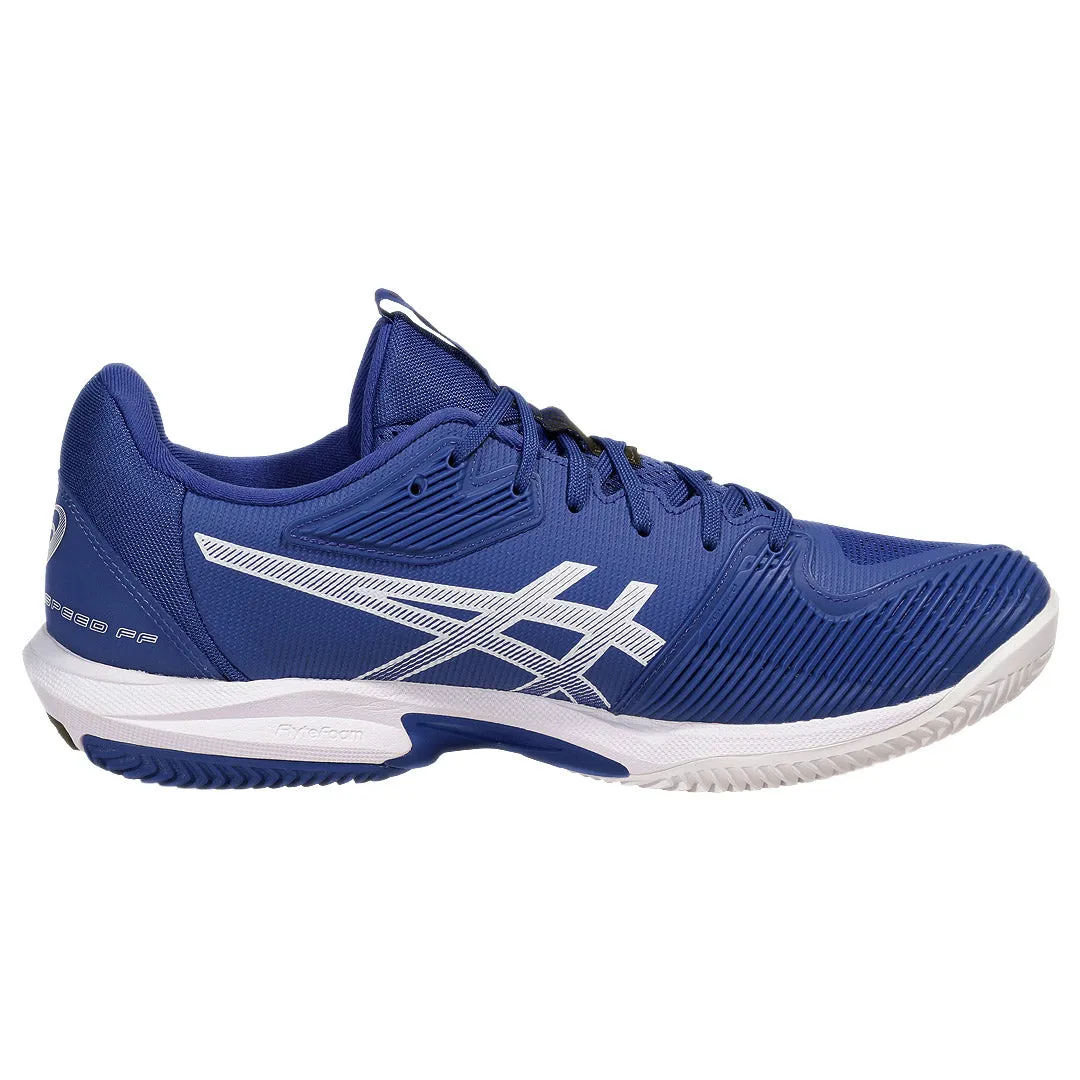 Asics Men's Solution Speed FF 3 - Clay - Dark Cobalt/White Midfoot Support
