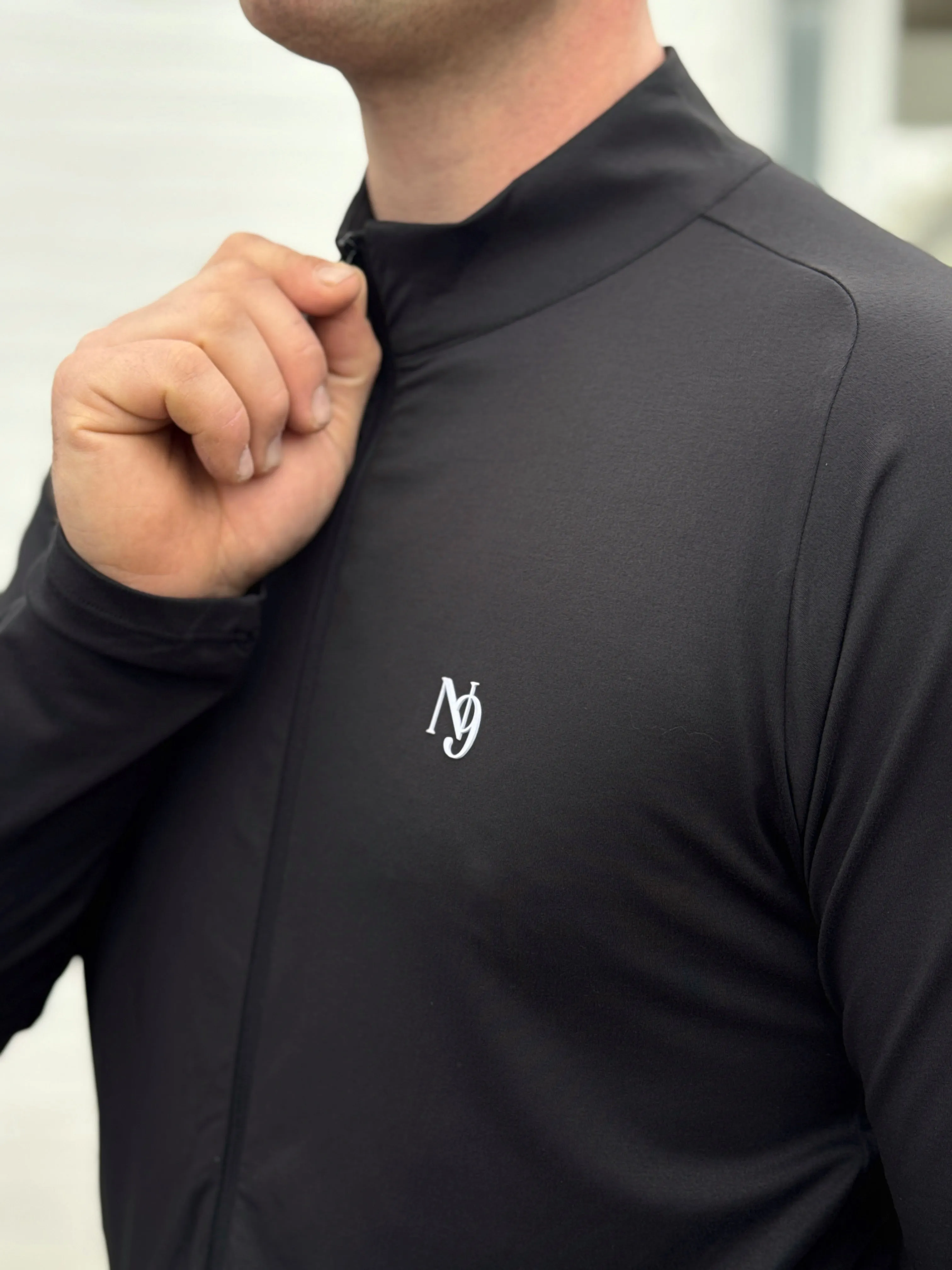 Mr. Rafal Full Zip - Black Street Bold