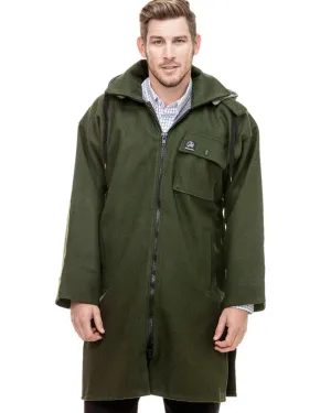 Ergonomic Pattern OdorControlClothing Swanndri Mens Mosgiel Wool Bushshirt with Zip Up Front