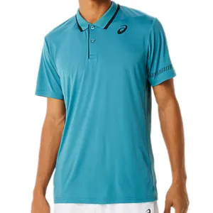 Asics Men Polo Shirt - Misty Pine Comfy Apparel