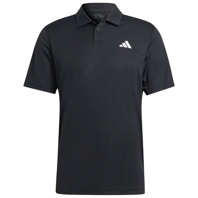 Essential Fashion Adidas Club Mens Tennis Polo Shirt - Black