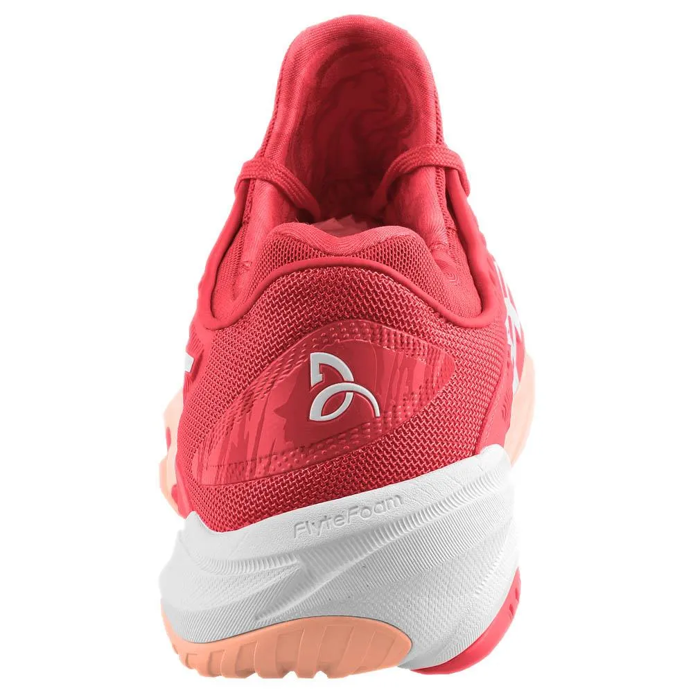 Asics Men's Court FF 3 Novak - Fiery Red/White Canvas Upper