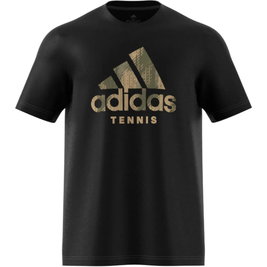 Adidas Graphic Logo Tee - Cat Camo/Black Soft Fabric Light Style