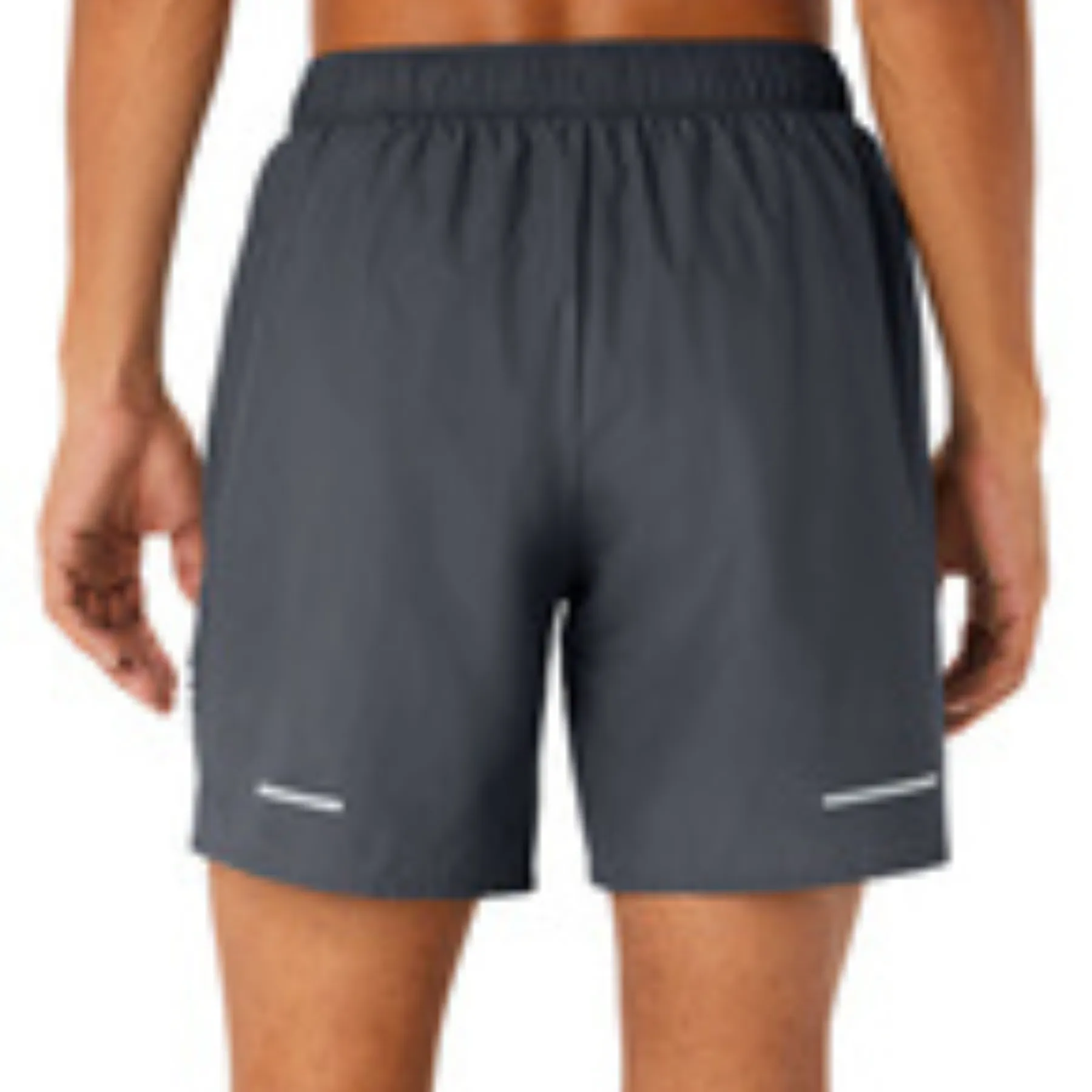 High Durability Weave Asics Icon Tennis Short - Gray