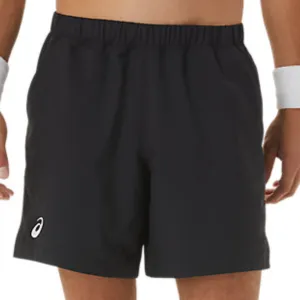 Recycled Elastic Trim Day Wear Asics Men Court 7in Short - Performance Black