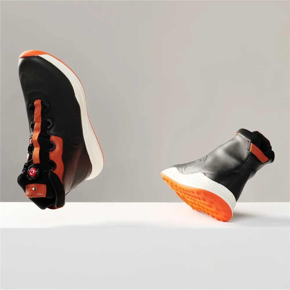 Bologna - Black/Orange Ultra Durable