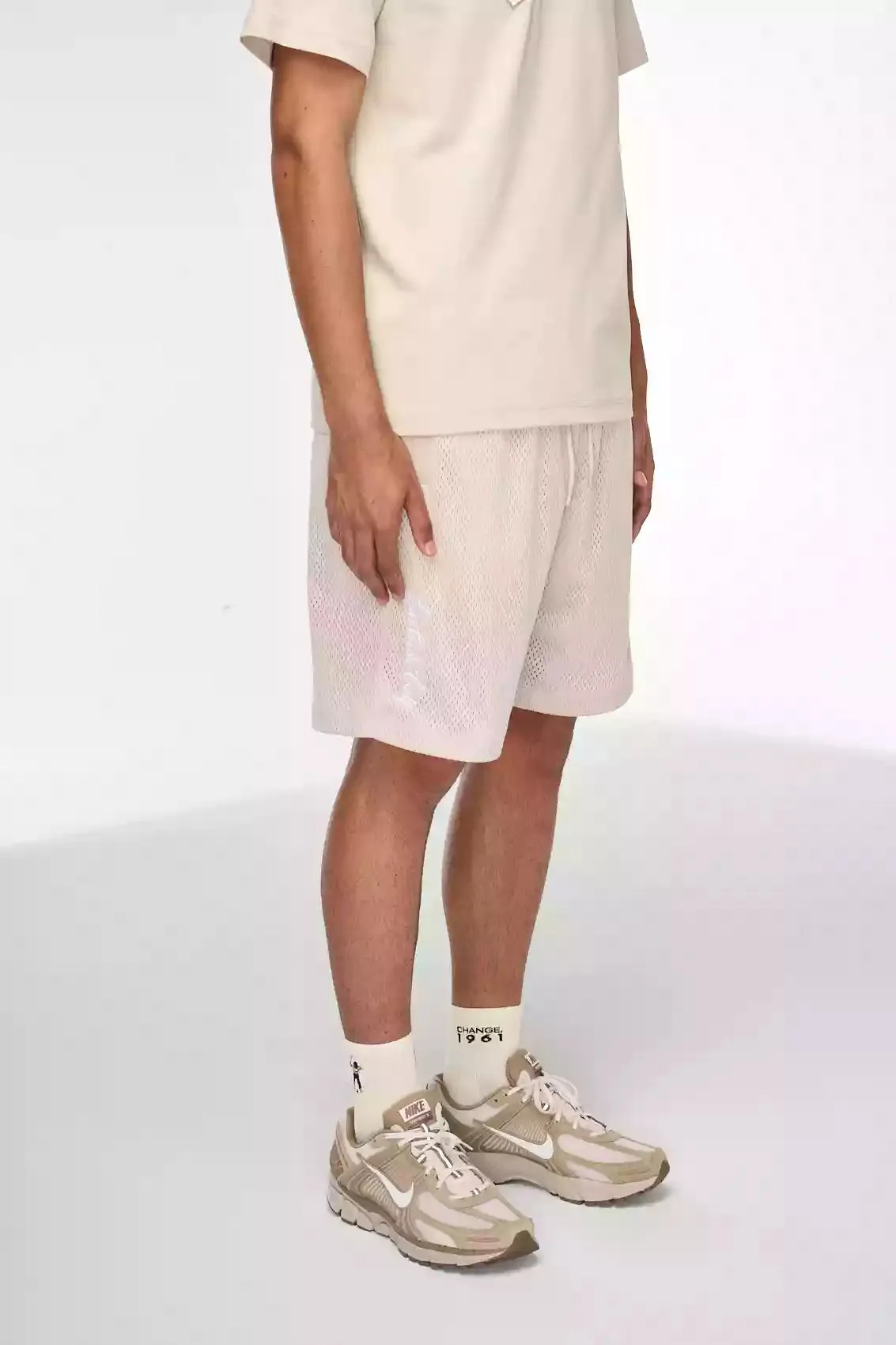 Walk-On Short thermal fabric checkered pattern