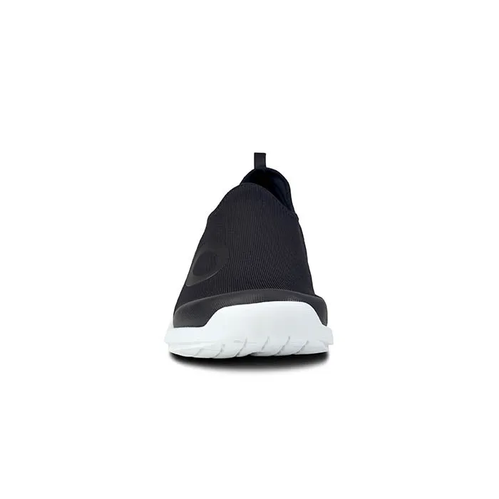 Mens Oofos Oomg Sport in White/Black Power Base Agile Fit