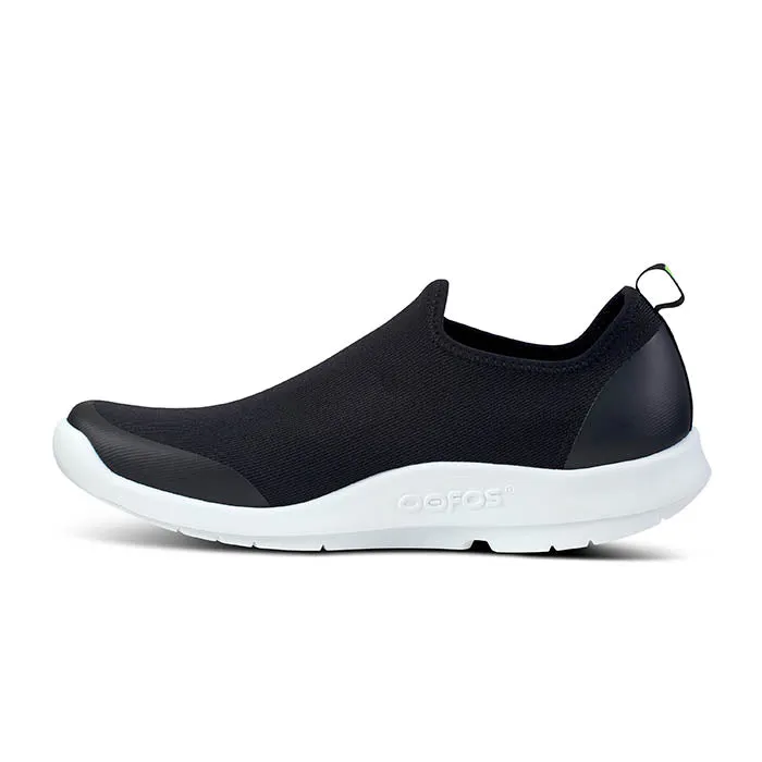 Mens Oofos Oomg Sport in White/Black Supportive