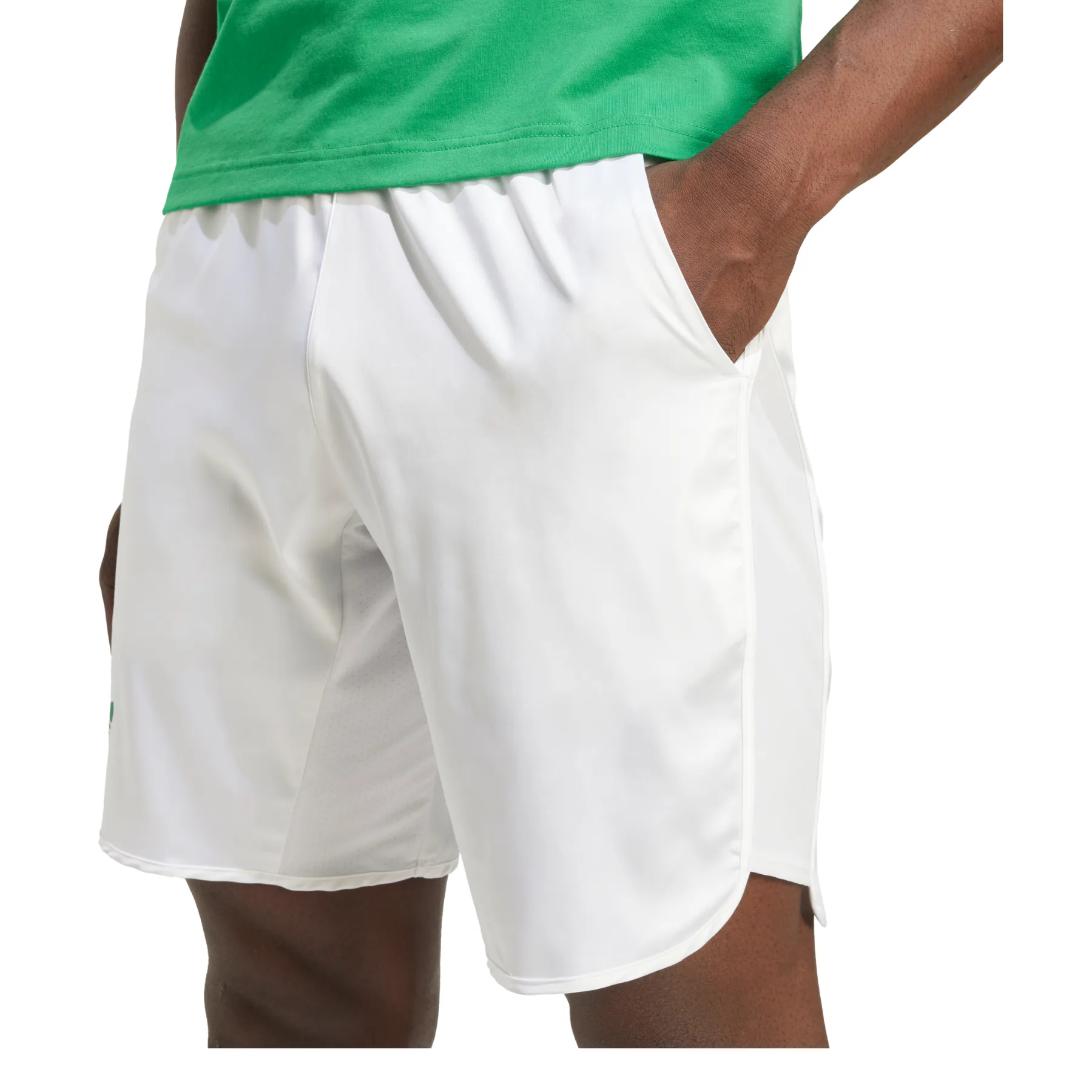 Adidas Ergo Pro Mens Tennis Shorts - White Multi Pocket Design retail industry