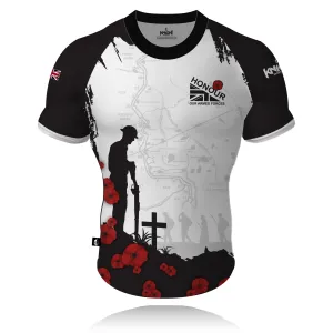 Honour Our Armed Forces 'Battle of the Somme' -  Rugby/Training Shirt Slim Comfort HeatResistantMaterial