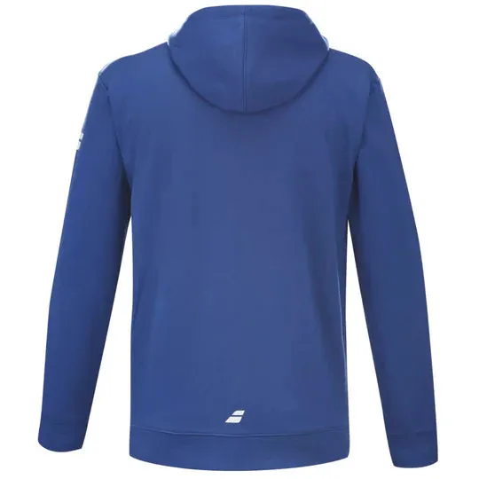 Babolat Exercise Men Hood Sweat 4118 - Sodalite Blue Practical Classic Fit