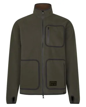 Parisian Chic Seeland Mens Rogue Solid Reversible Fleece Jacket