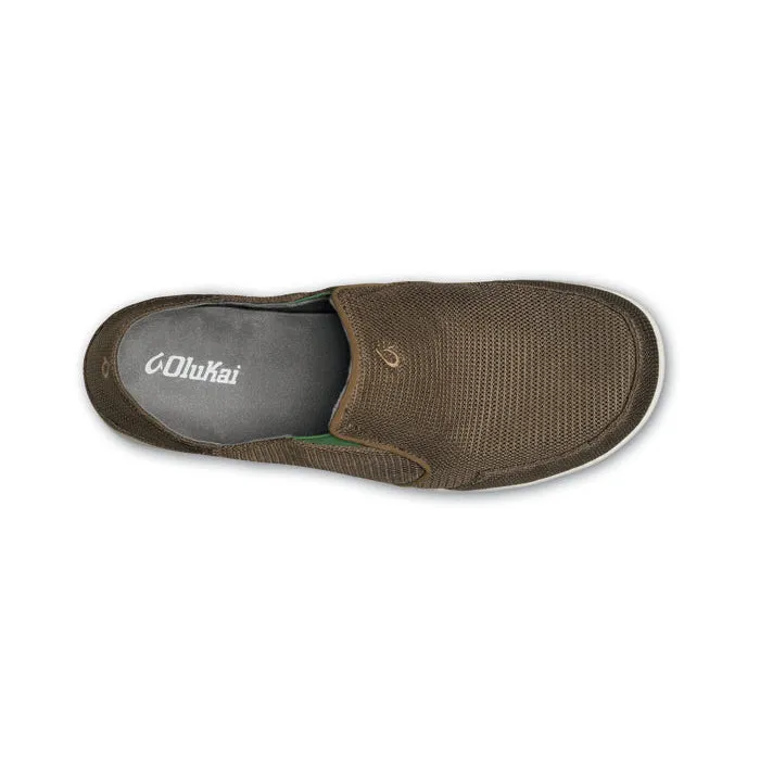 Anti Odor Mens Olukai Nohea Mesh Mustang Lime Peel