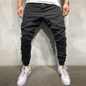 All Purpose Wear West Louis? High Street Splicing Multi Pocket Joggers