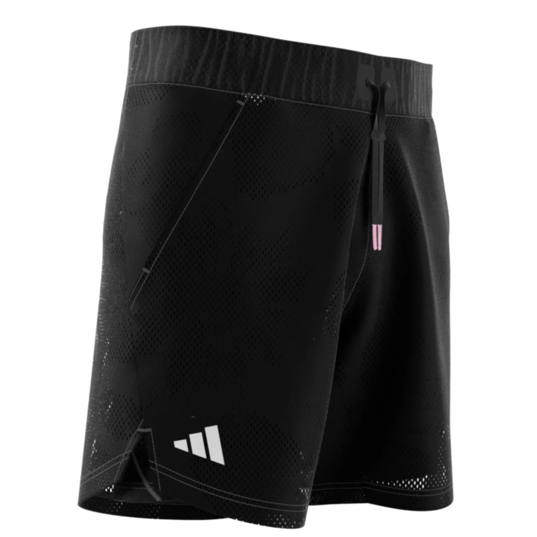 Versatile Layering Capability Adidas Performance MEL 2N1 Men Tennis Short  -Black