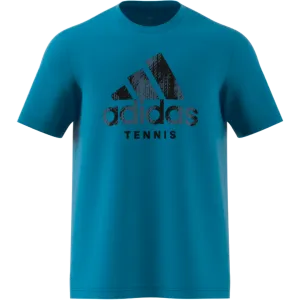 Adidas Graphic Logo Tee - Cat Camo/Sonic Aqua Comfortable fit Fit For All