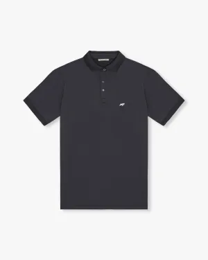 Golf Tech Polo Navy Soft Jersey Fabric