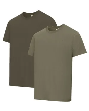 Outdoor Light Hoggs of Fife Sandwood 2 Pack Cotton T-Shirts