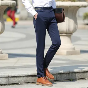 West Louis? Brand Straight Business Casual Pants Cropped hem