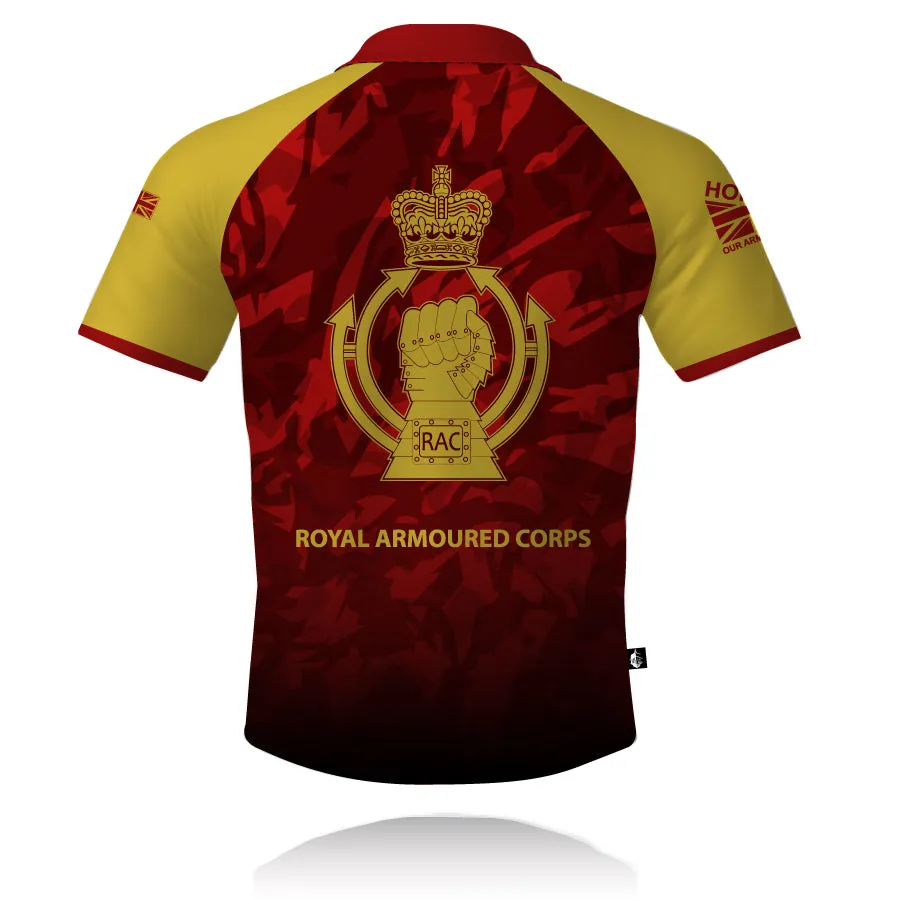 AntiStatic Treatment Royal Armoured Corps - Honour Our Armed Forces - Tech Polo