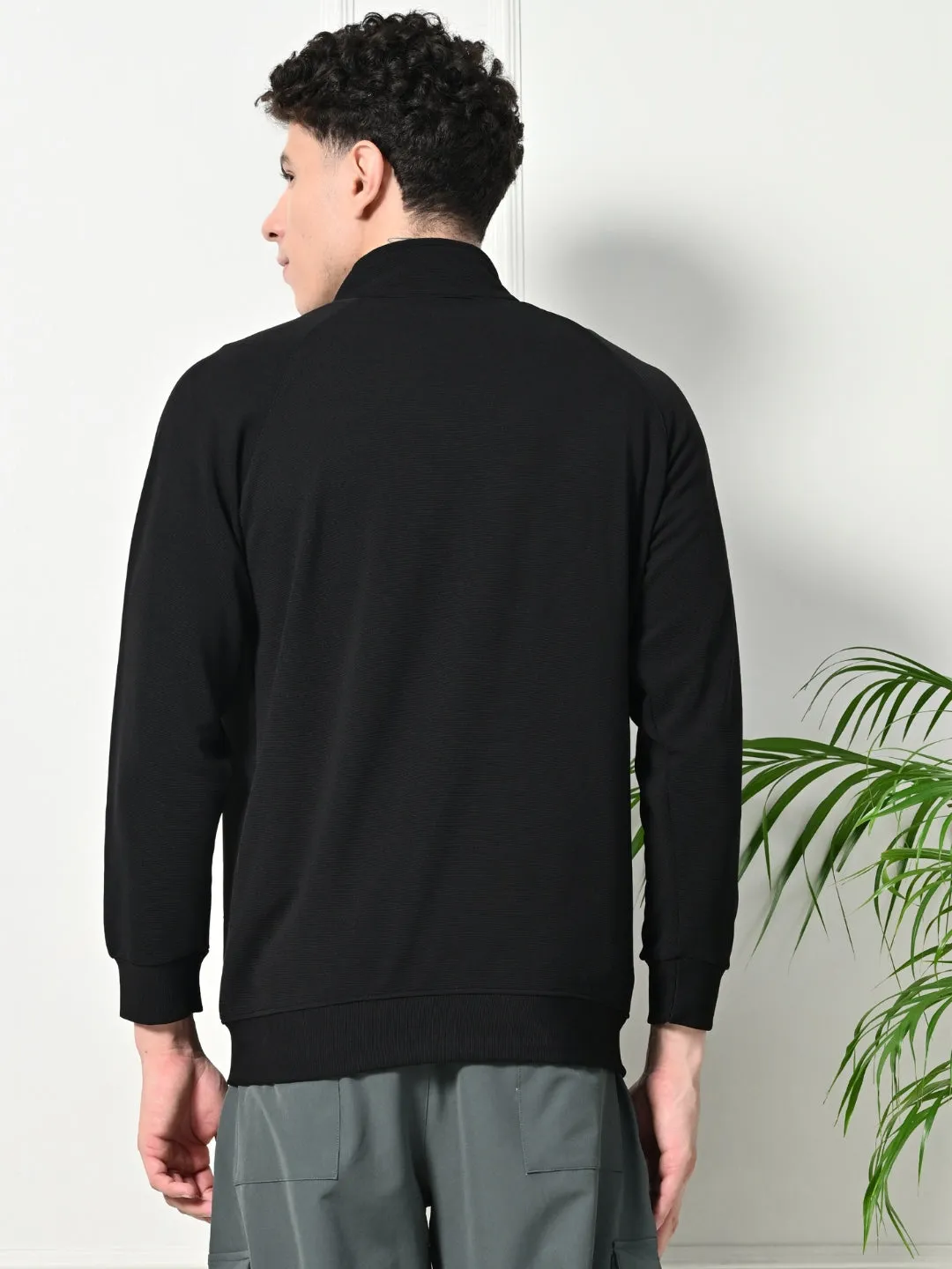 Crystal Soul Athletic Stretch Jacket - Black