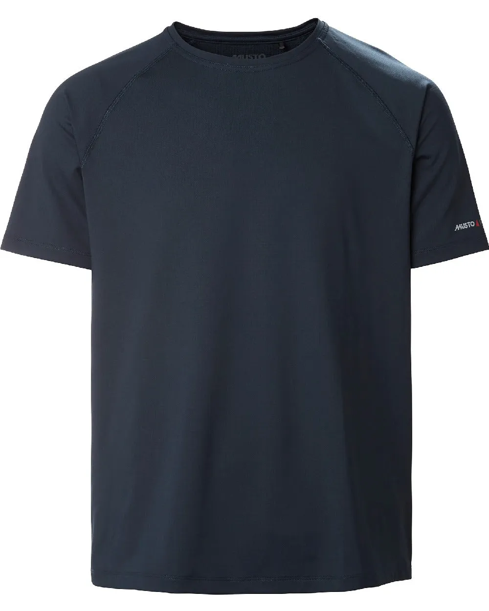 MoistureWicking Technology Boat neck style Musto Mens Sunblock Short Sleeve T-Shirt 2.0