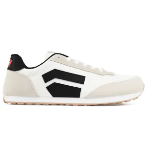 Sustainable Leather RUNNER V1 Varsity White