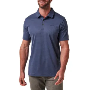 Sport Style Urban Chic Travis Mathew The Zinna 2.0 Golf Shirt - Mood Indigo/Vintage Indigo