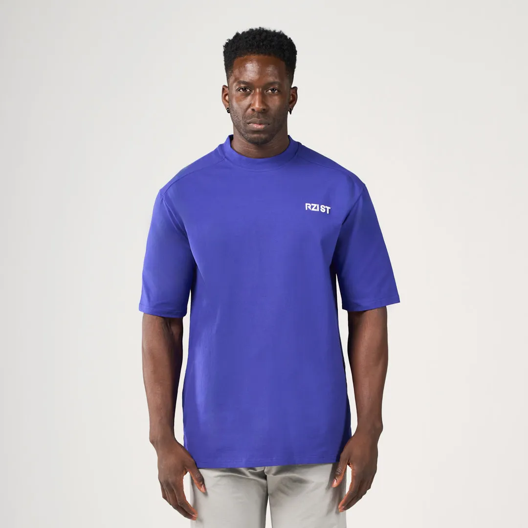 LowImpactDye Active Comfort Style The Impossible Oversized T-Shirt - Indigo Blue