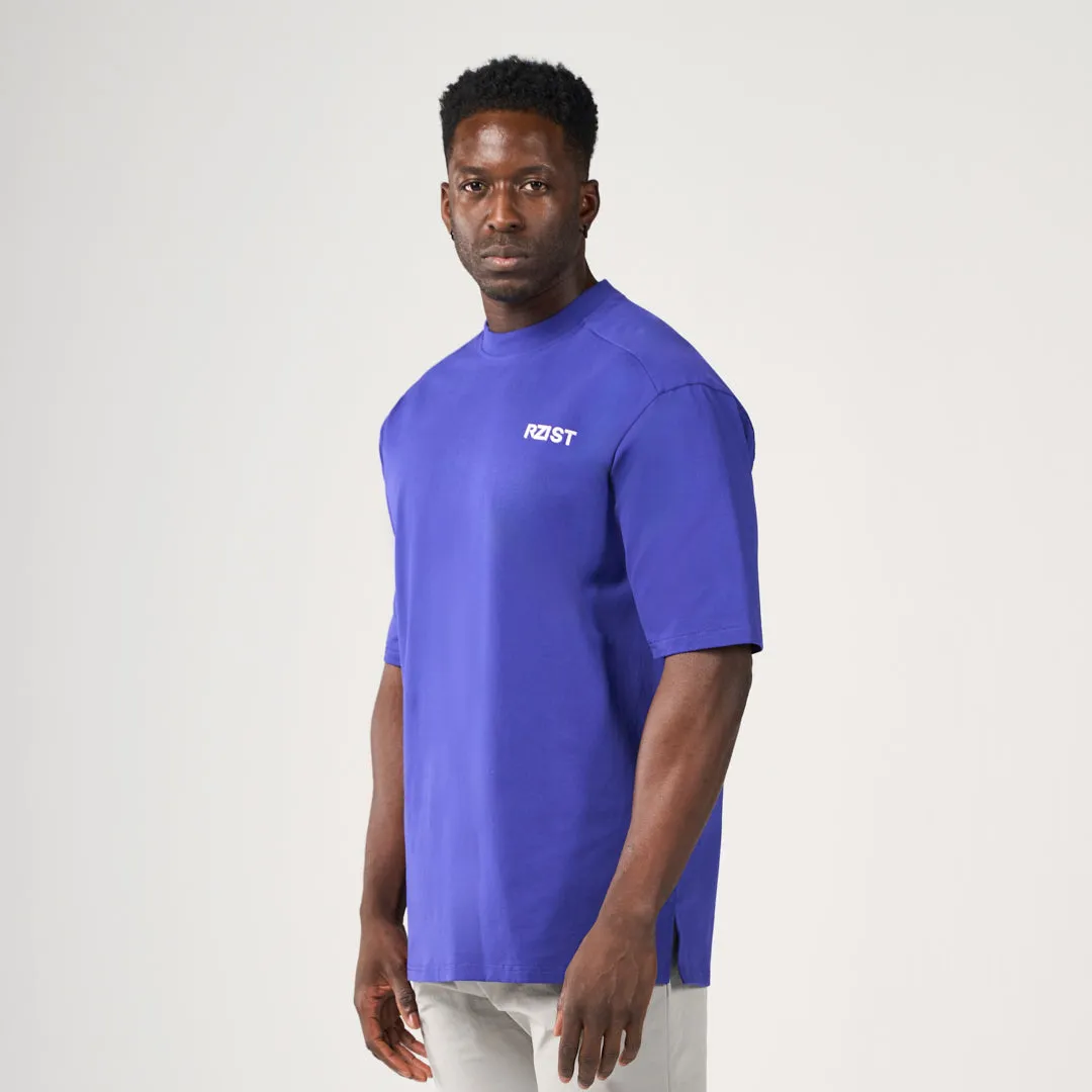 The Impossible Oversized T-Shirt - Indigo Blue Comfortable Layers