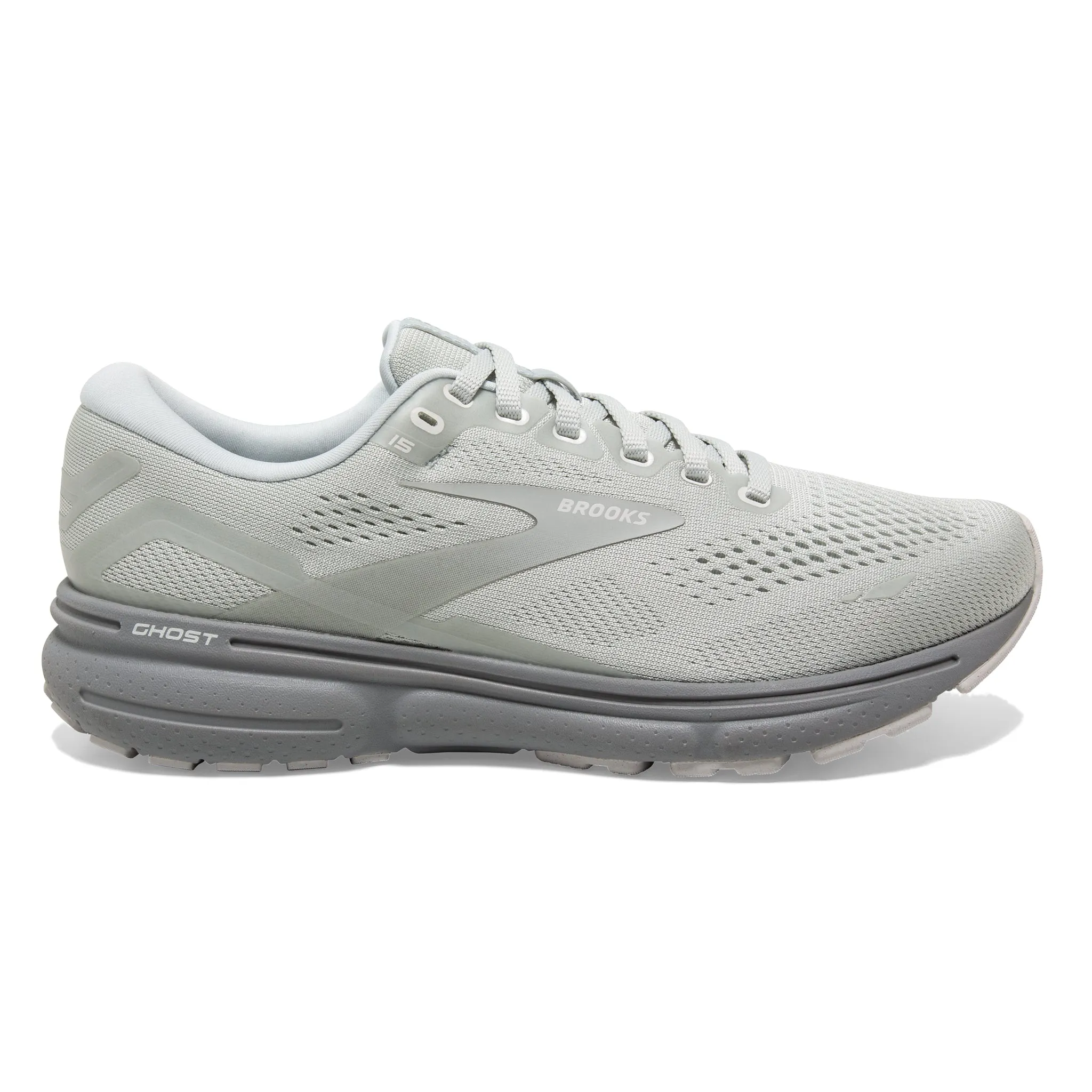 Brooks Men's 110393 136 Ghost 15 Illusion White Cushion Neutral Running Shoes shoe trustworthy improvement