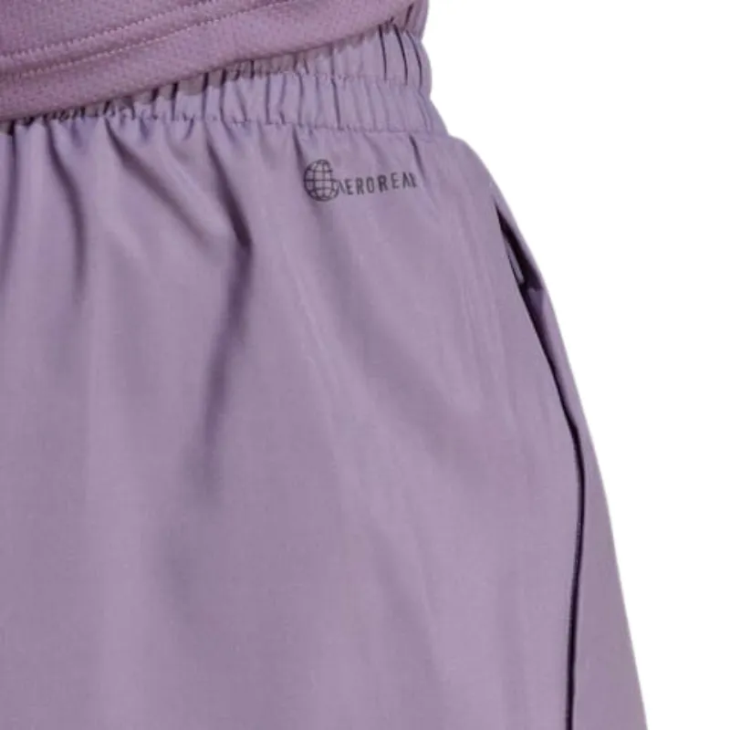Nylon Material Adidas Designed for Movement Men Tennis Shorts - Shadow Violet