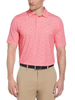 Big & Tall All Over Chevron Polo Fashion Ready