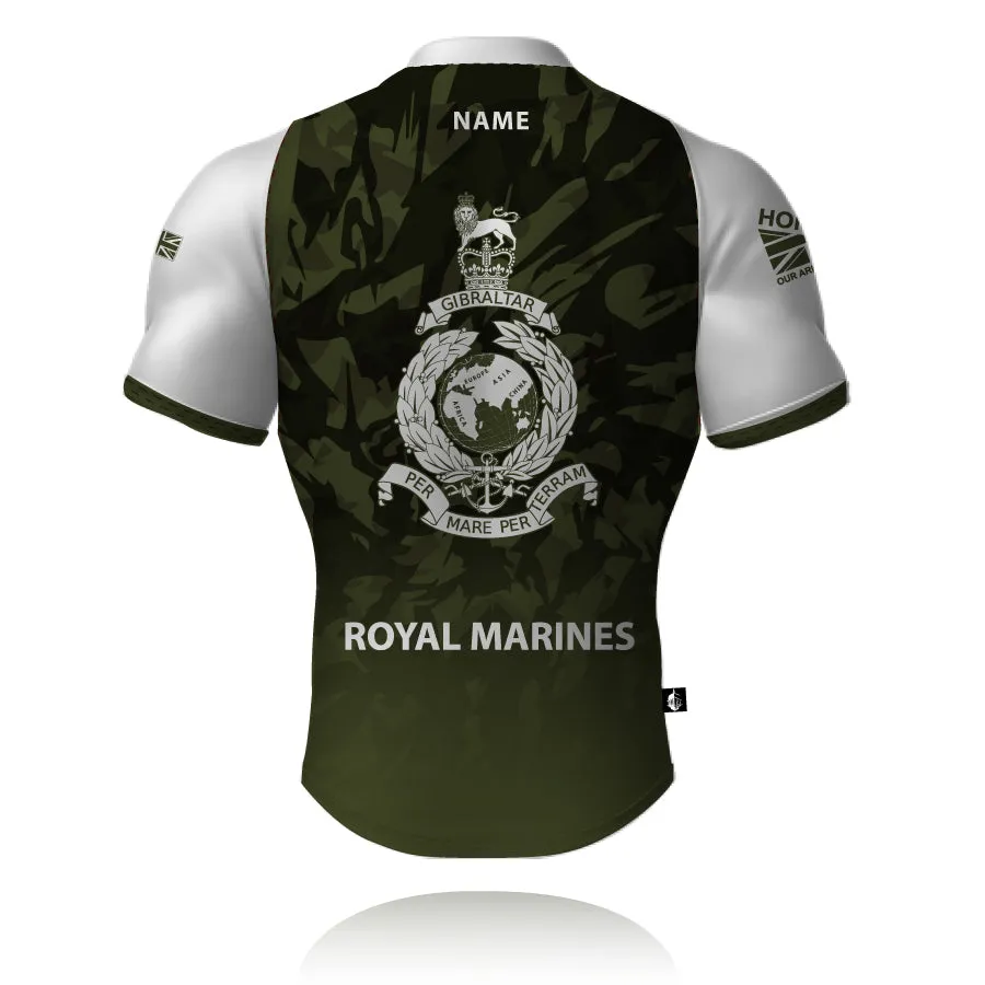 Christmas Drop Shoulder Design Royal Marines - Honour Our Armed Forces - Rugby/Training Shirt