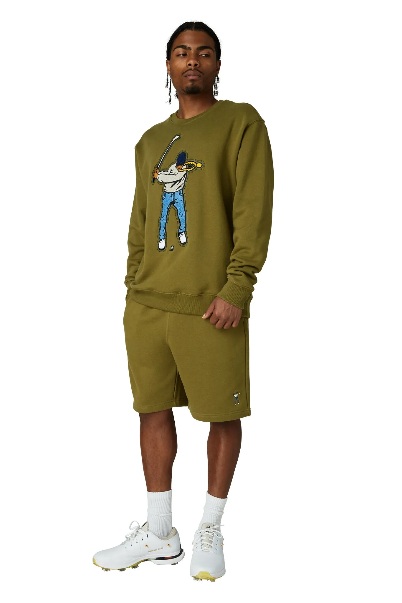 Swingman Logo Crew product camouflage stealth twill