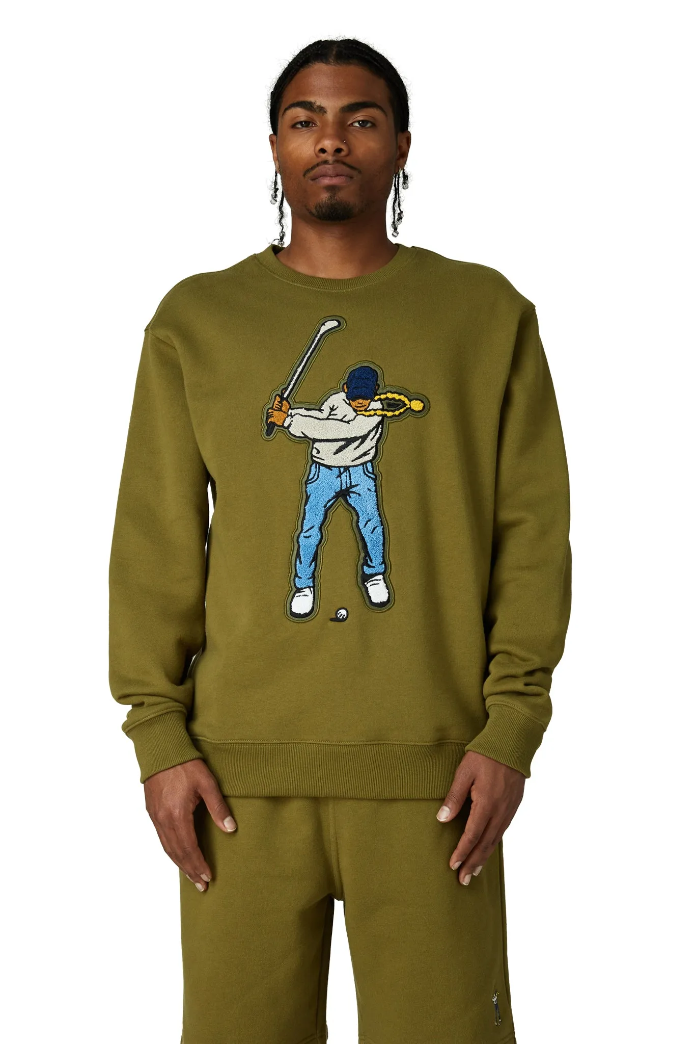 Swingman Logo Crew Durable Build Core Minimal