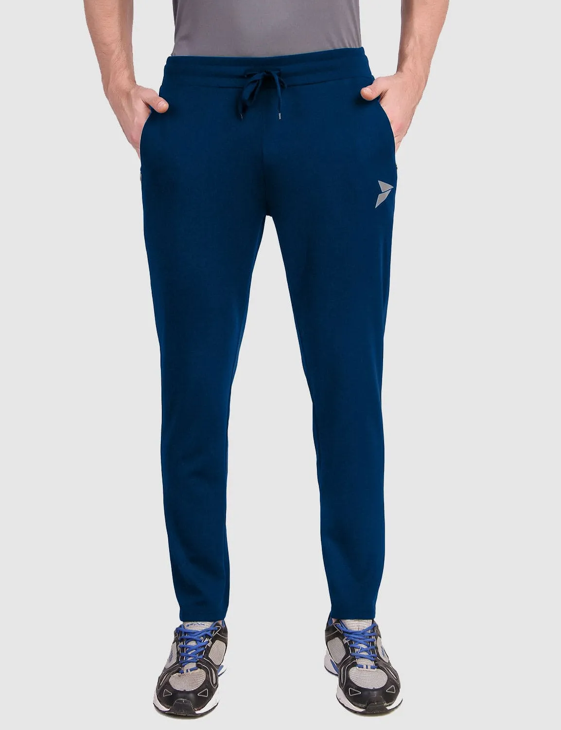 Slim Wear Design AdjustableWaistband StealthFlex Multi Sport Track Pant - Airforce