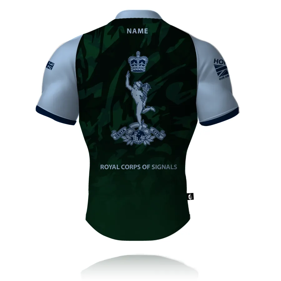 Royal Signals - Honour Our Armed Forces - Rugby/Training Shirt Breathable Waistband