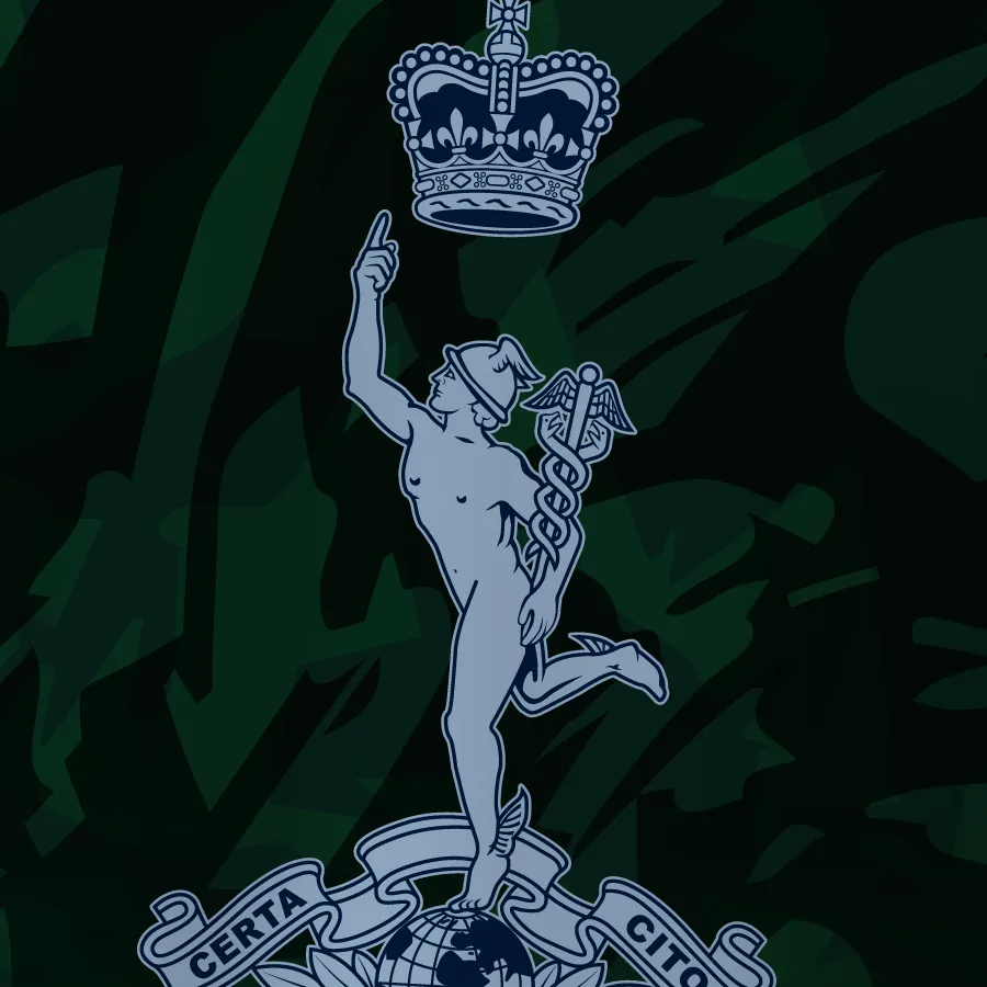 Hydrophobic coating Layered Style Royal Signals - Honour Our Armed Forces - Rugby/Training Shirt