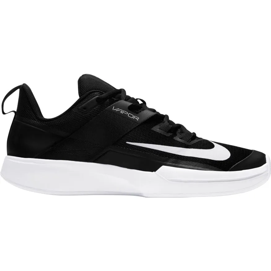 Perforated Eyelet Design Breathable Nike Vapor Lite Tennis Shoes - Black/White