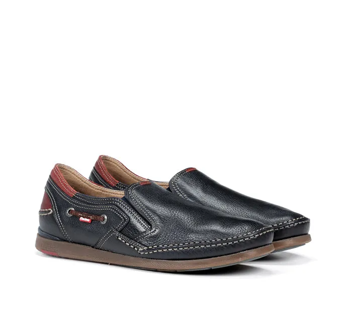 Mens Fluchos Mariner Navy Lightweight EVA Material Street Cool