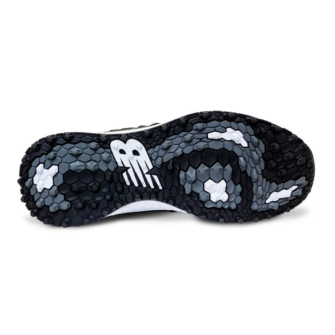 Stretchable Material Strong Build New Balance Mens Fresh Foam Pace SL Golf Shoe - BLACK / WHITE